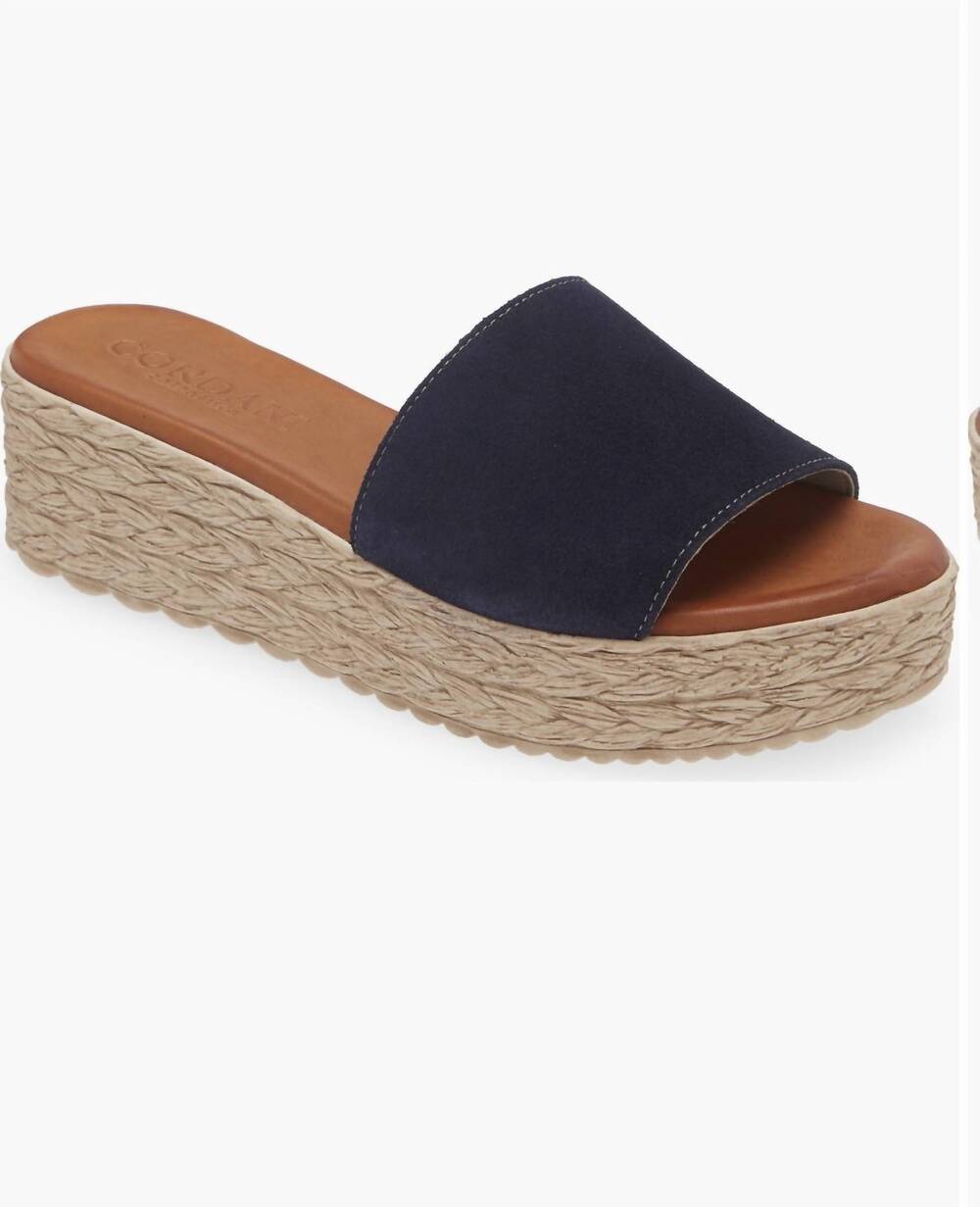 NEW CORDANI women's bizzy wedge in navy